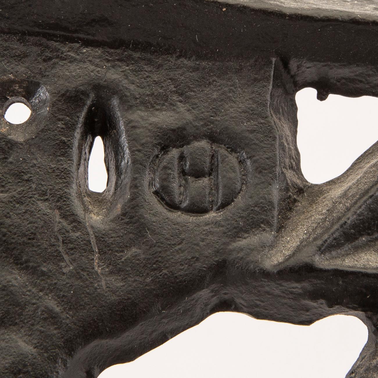 Olle Hermansson, gnistskydd, gjutjärn, Husqvarna 1960-tal.