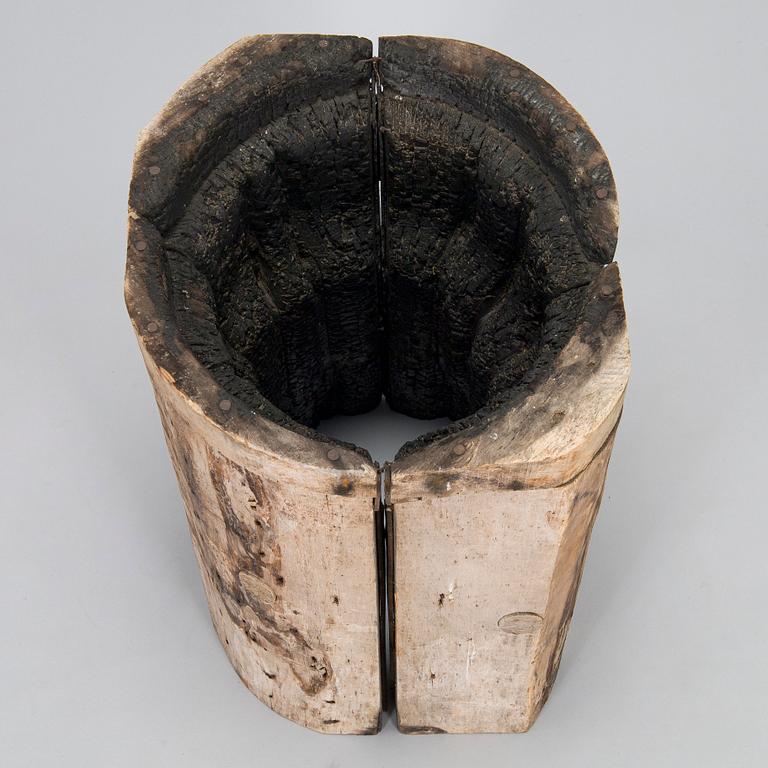 Timo Sarpaneva, a 1967 wood mould for 'Elisabeth' vase for Iittala Glass works.