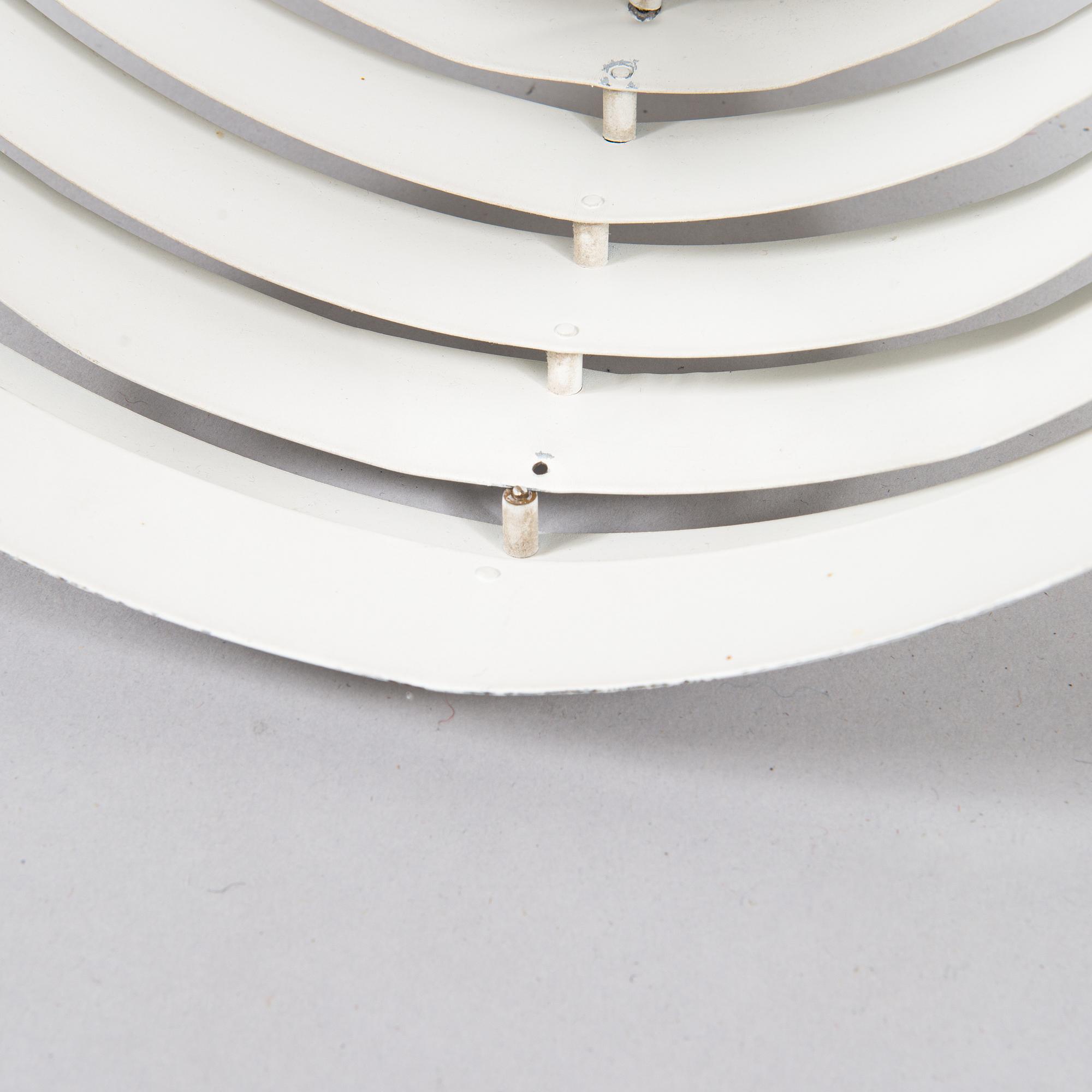 Alvar Aalto, lattiavalaisin, A 805 "Enkelinsiipi". Valaistustyö.