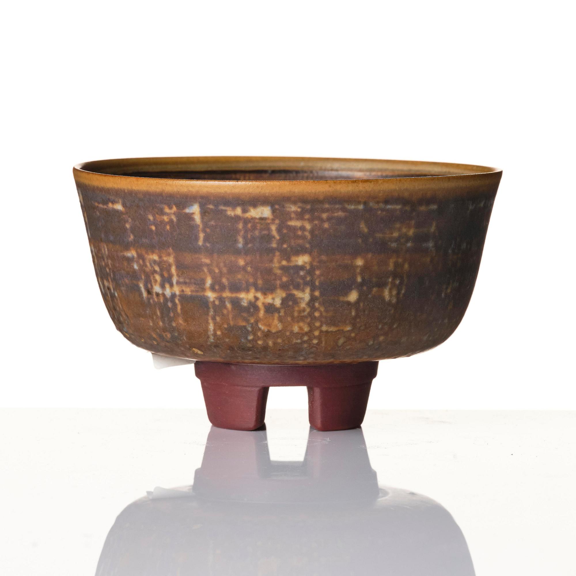 Wilhelm Kåge, a Farsta stoneware bowl, Gustavsberg Studio 1956.