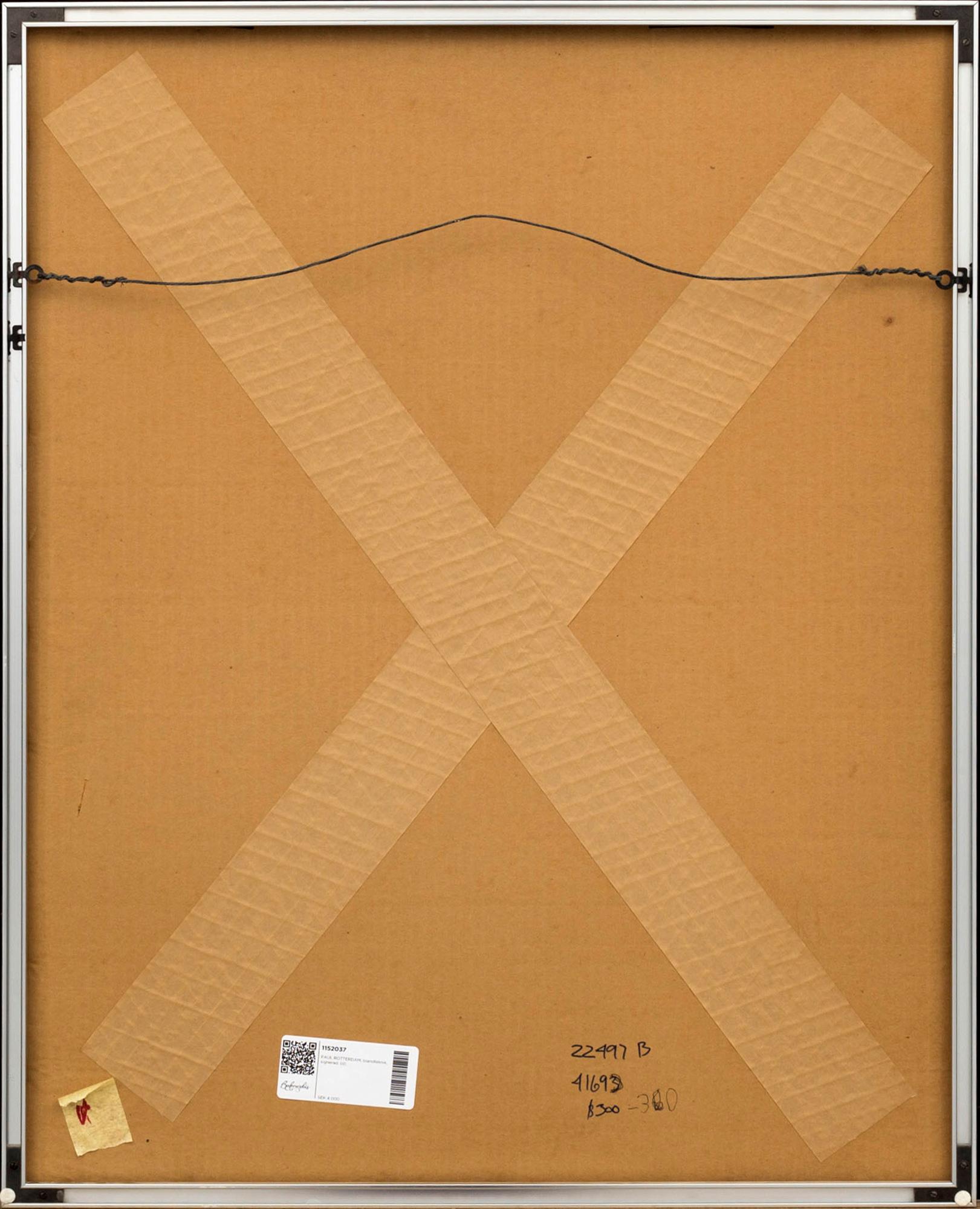 PAUL ROTTERDAM, blandteknik, signerad.