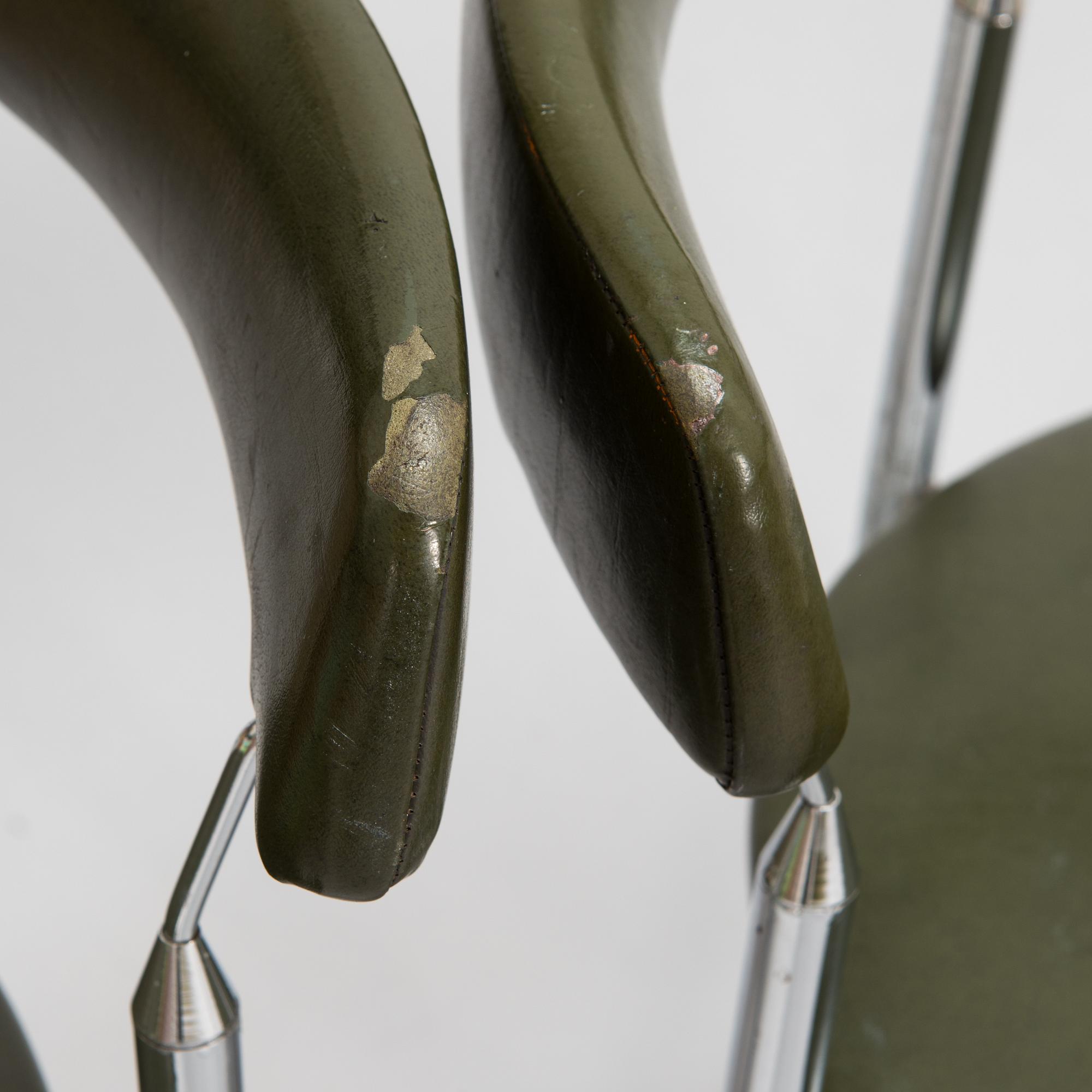 Jan Lunde Knudsen, Four 1960's armchairs for Karl Sørlie & sønner.