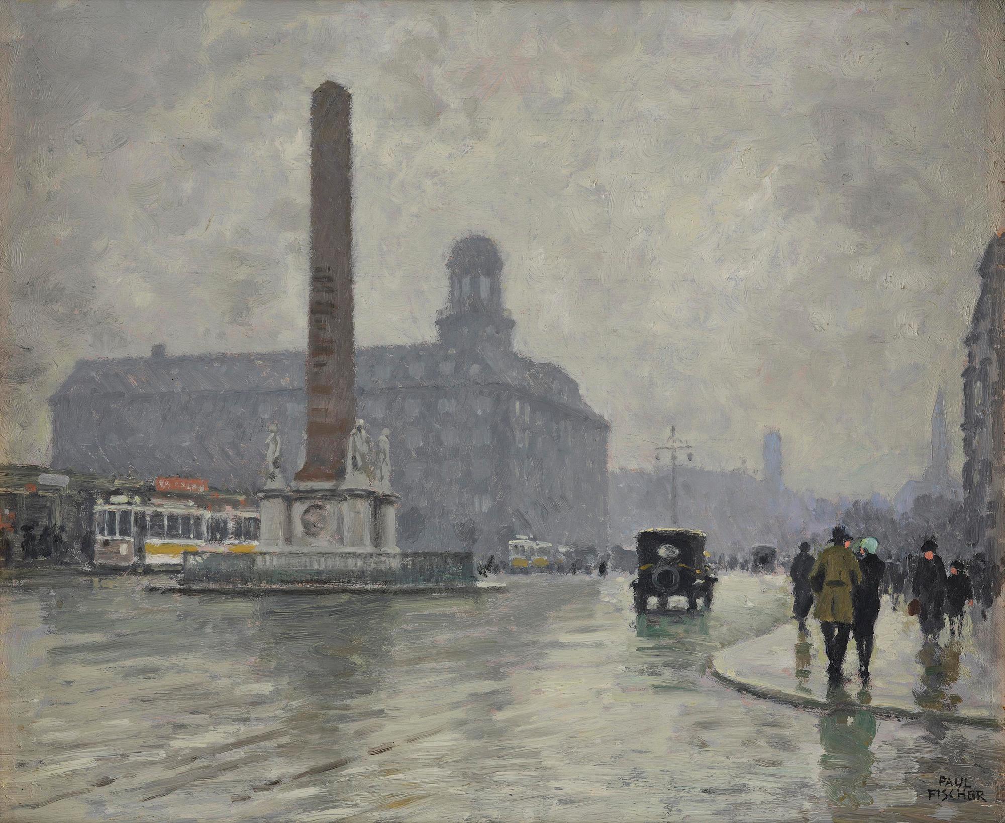 Paul Fischer, From Vesterbrogade.