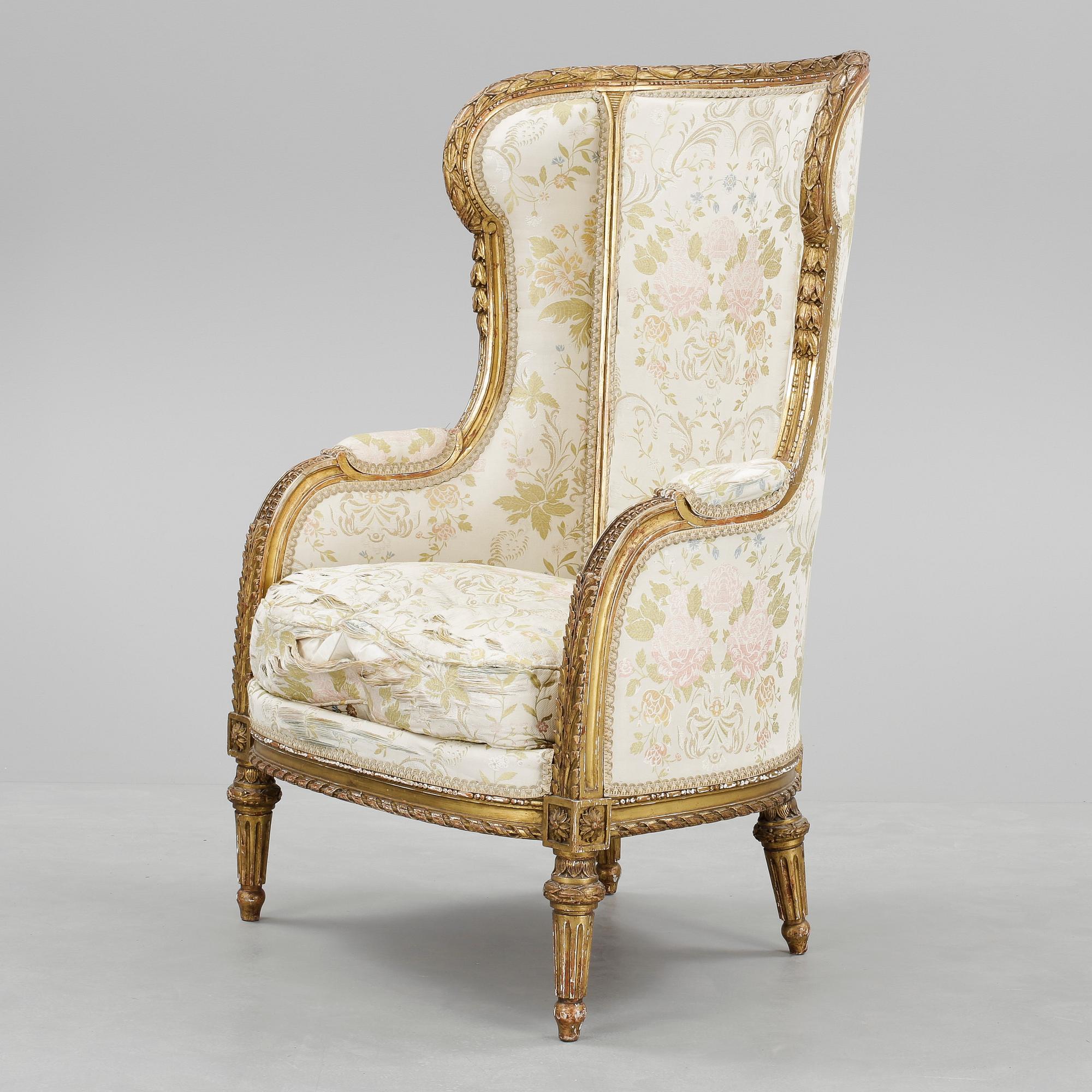 BERGÈRE, Louis XVI-stil, 1900-talets början.