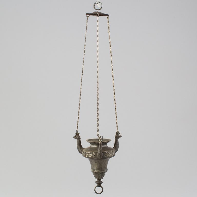 A European Tabernacle light from the 19th century.
