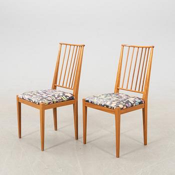 Josef Frank, chairs 2 pcs model number 970 for the company Svenskt Tenn.