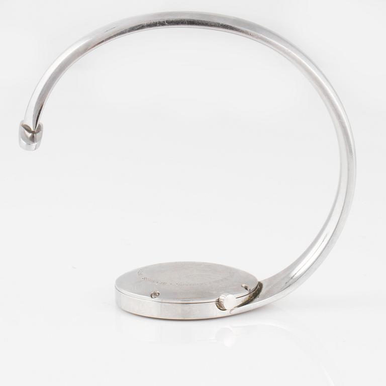 ARMBANDSUR, stål, modell Vivianna nr 336, Vivianna Torun Bülow-Hübe för Georg Jensen.