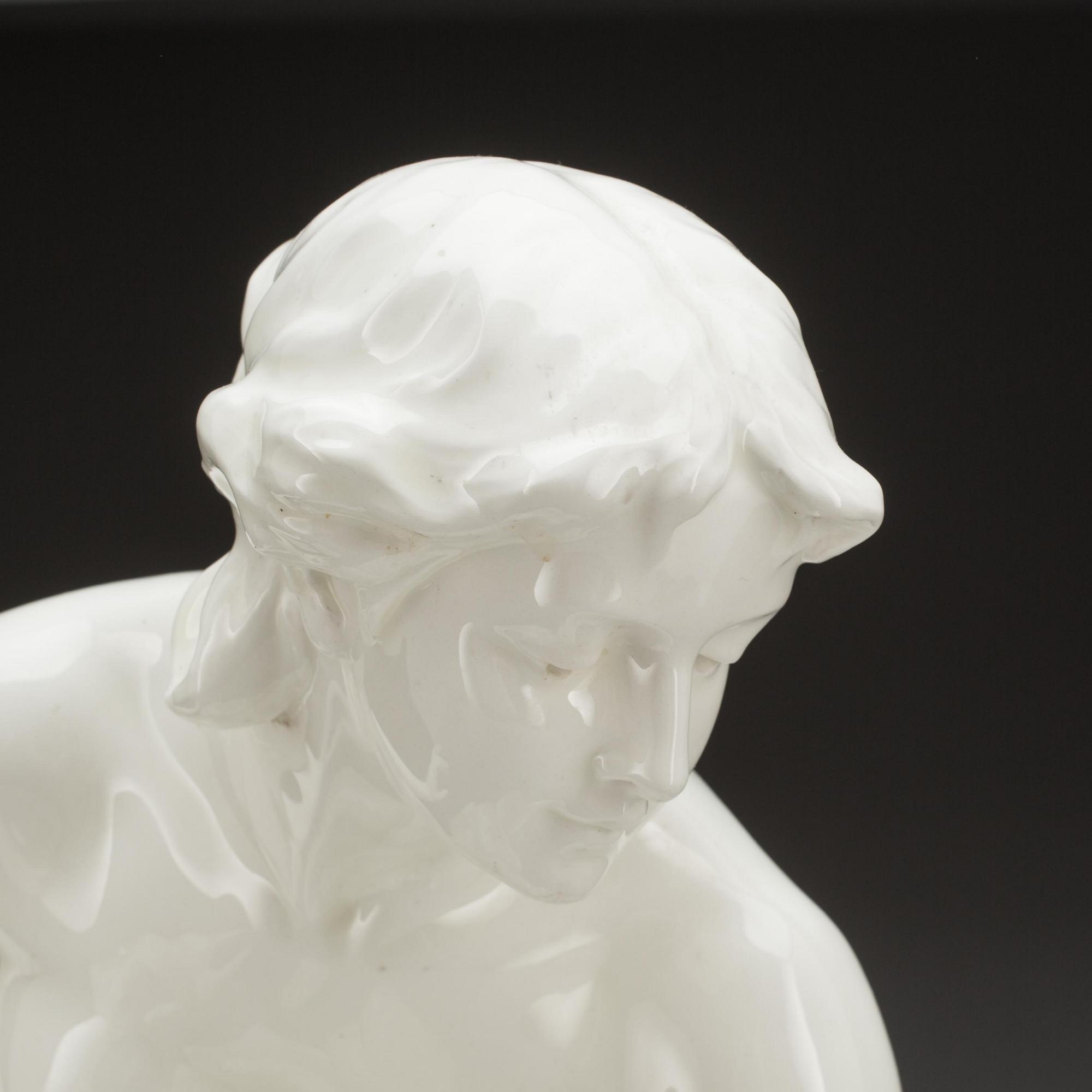 FIGURIN, E. Tell, Goldscheider, Wien. 1900-talets början.
