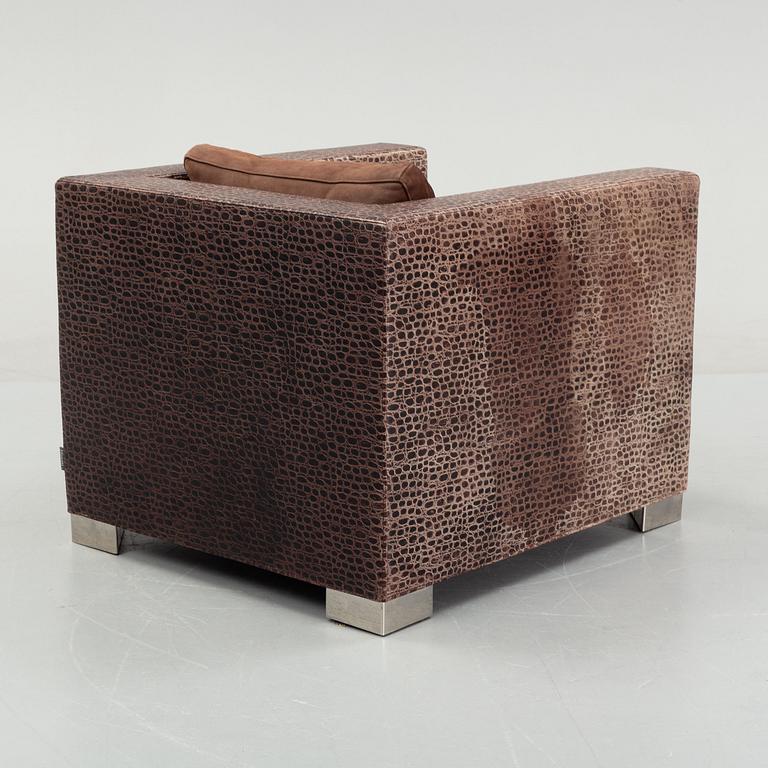 Rodolfo Dordoni, fåtölj, "Suitcase", för Minotti, Italien.