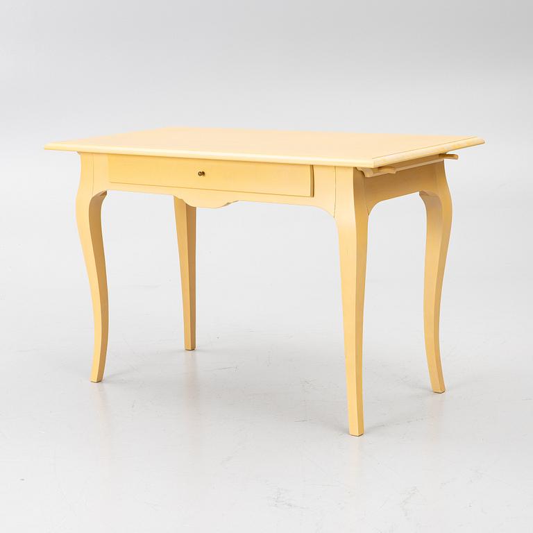IKEA, an 'Österbybruk' desk and 'Hallunda' chair, IKEA’s 18th-century series, 1990s.