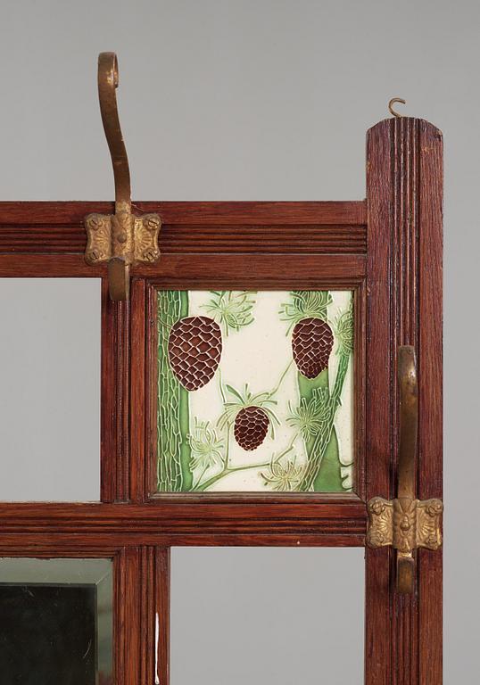 An early 20th century coat hanger.