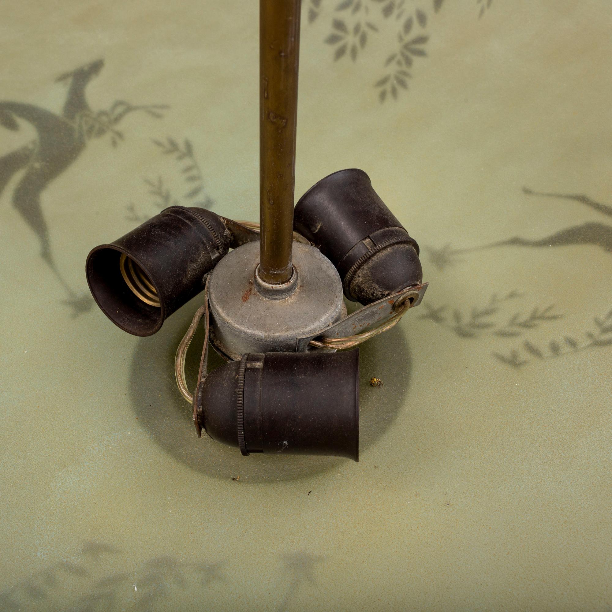 A 1930s ceiling light.