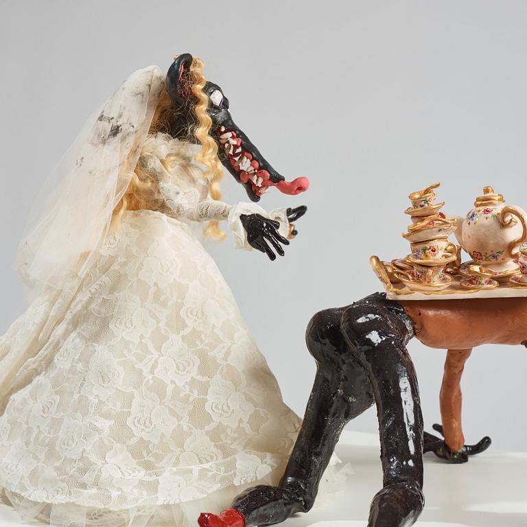 Nathalie Djurberg & Hans Berg, 'The Brain Has Corridors - Rat Bride'.