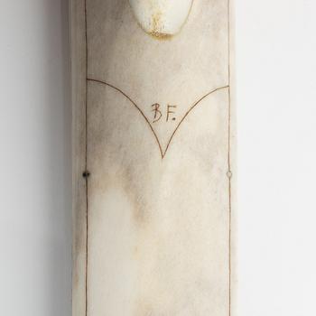 A reindeer horn knife by Bertil Fällman.