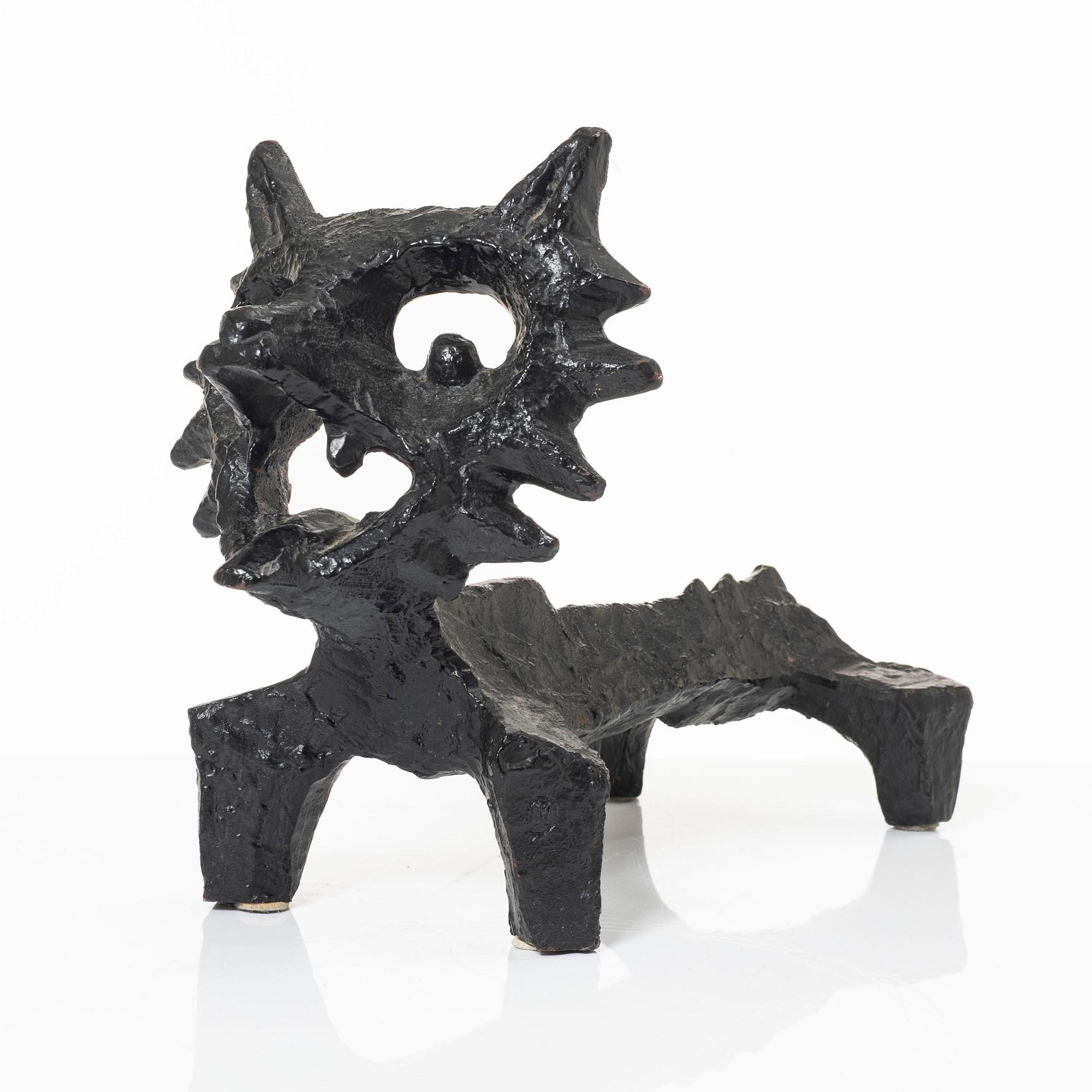 Olle Hermansson, fire dog, "The Fox", Husqvarna.