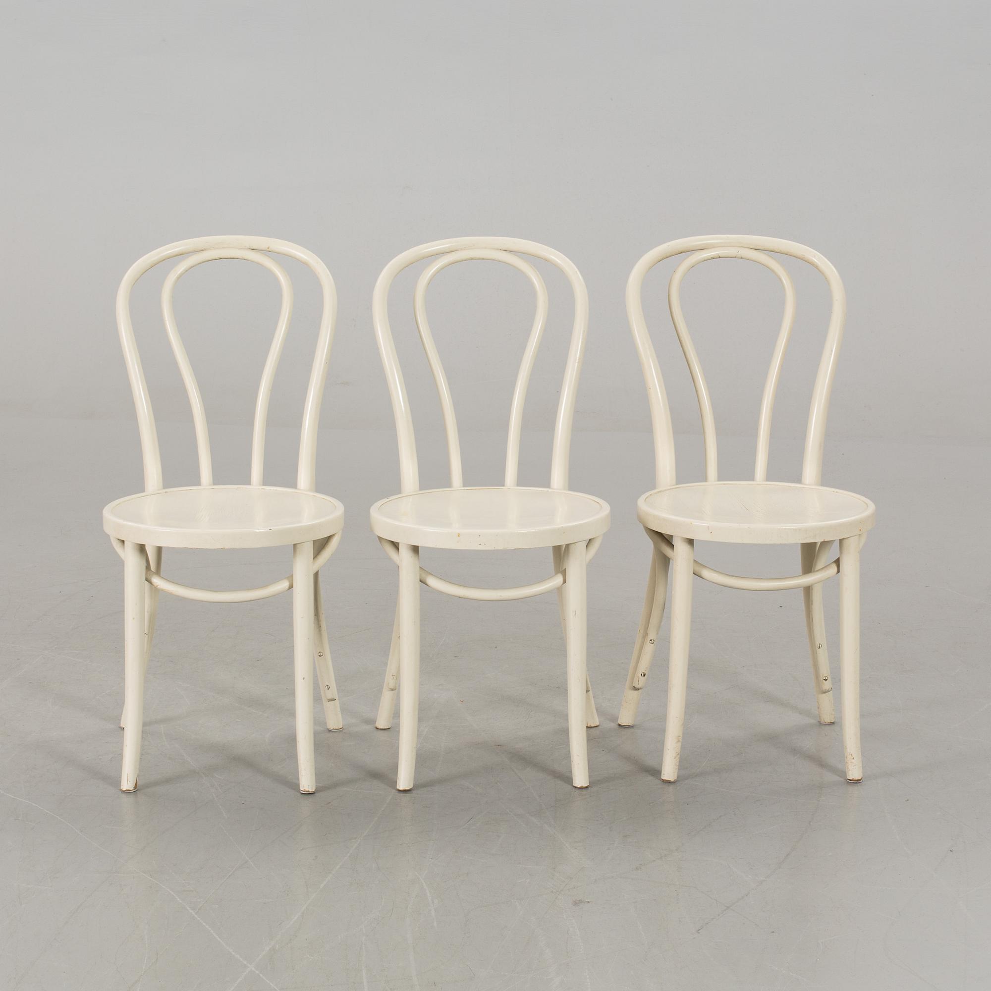 A SET OF 3 GILLIS LUNDGREN OGLA CHAIRS FOR IKEA. Bukowskis