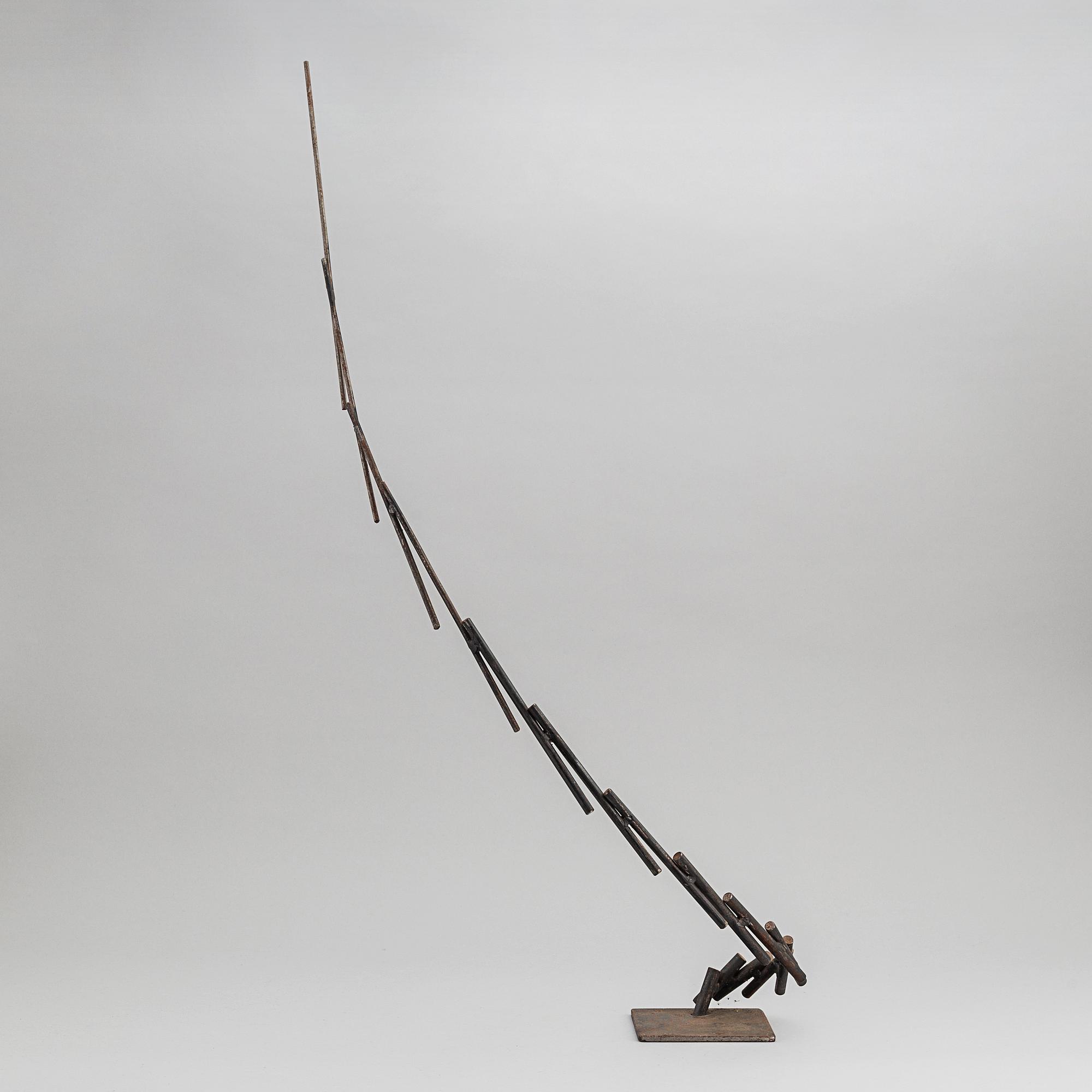 Oscar Reutersvärd, sculpture, steel, signed and dated 1959.