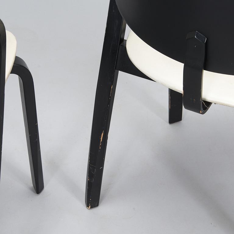 Ilmari Tapiovaara, nojatuoleja, 8 kpl, "Aslak", Asko 1960-luku.