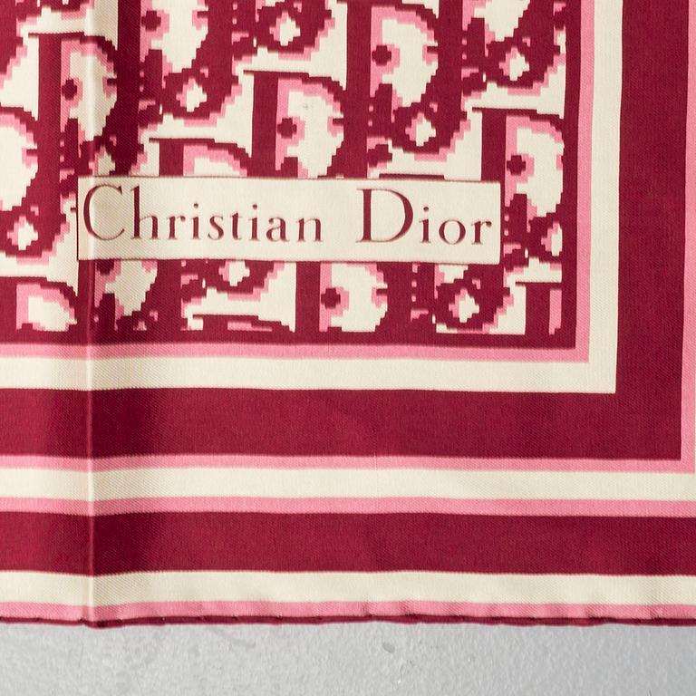 CHRISTIAN DIOR, scarf.