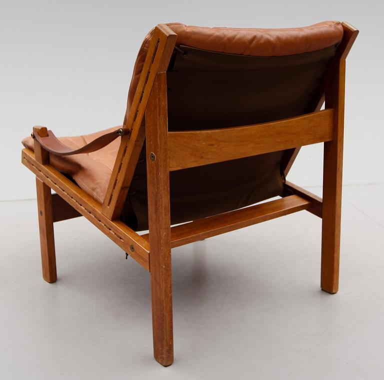 FÅTÖLJ, "Hunter", Torbjörn Afdal, Stranda Industri för Bruksbo, Norge, 1960/1970-tal.