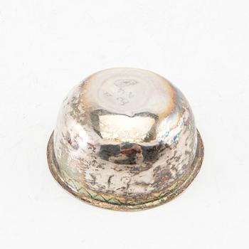 Tumbler silver two pieces silver late 18th century.