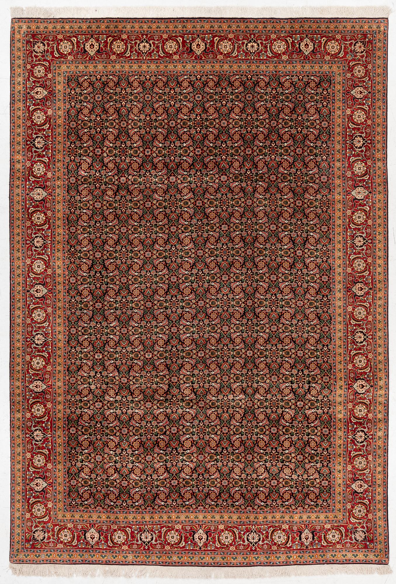 Matta, Täbriz, ca 300 x 207 cm.