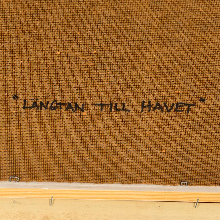 Madeleine Pyk, olja på duk/pannå, signerad.