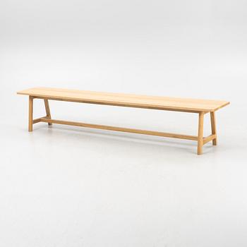 Depping & Jørgensen, a 'Frame' oak bench from Hay, Denmark.