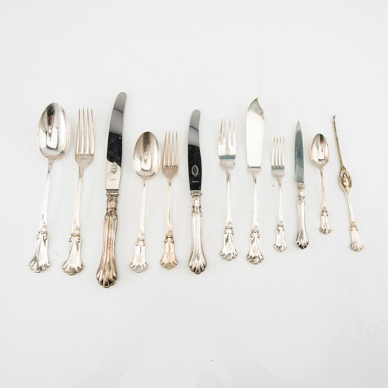 K Anderson bestick 68 dlr silver Stockholm 1917.