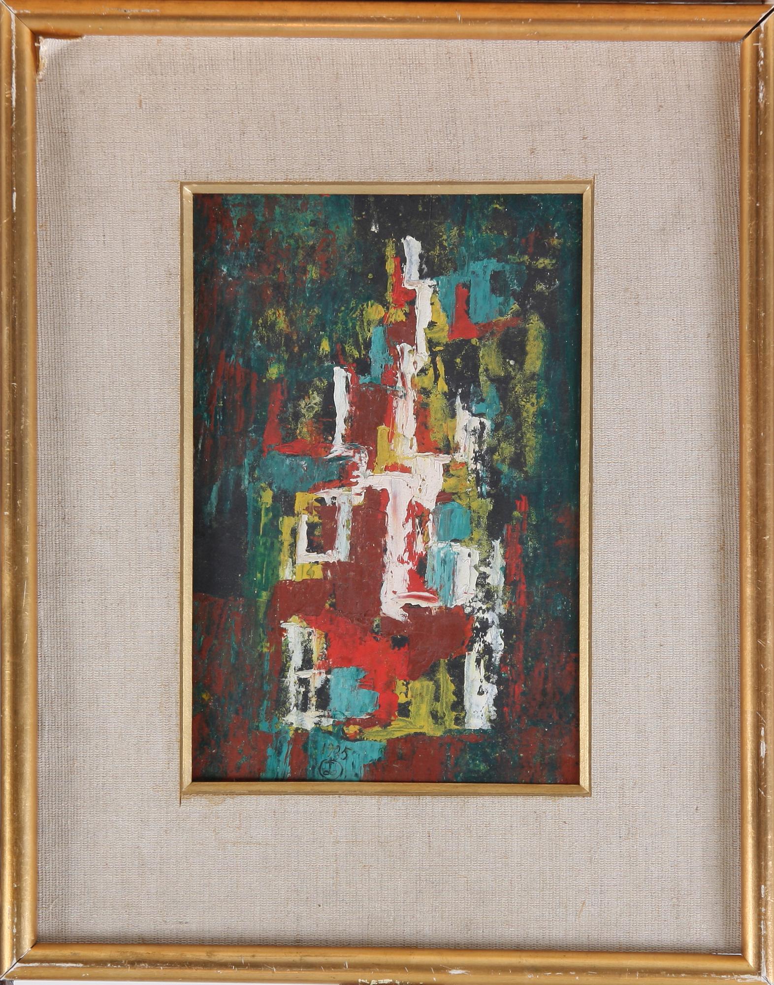 JOSEPH LACASSE, olja på pannå, sign.