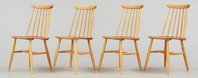 MATGRUPP, 4+1 delar, bla "Fanett", Ilmari Tapiovaara, Edsbyverken, 1960-tal.