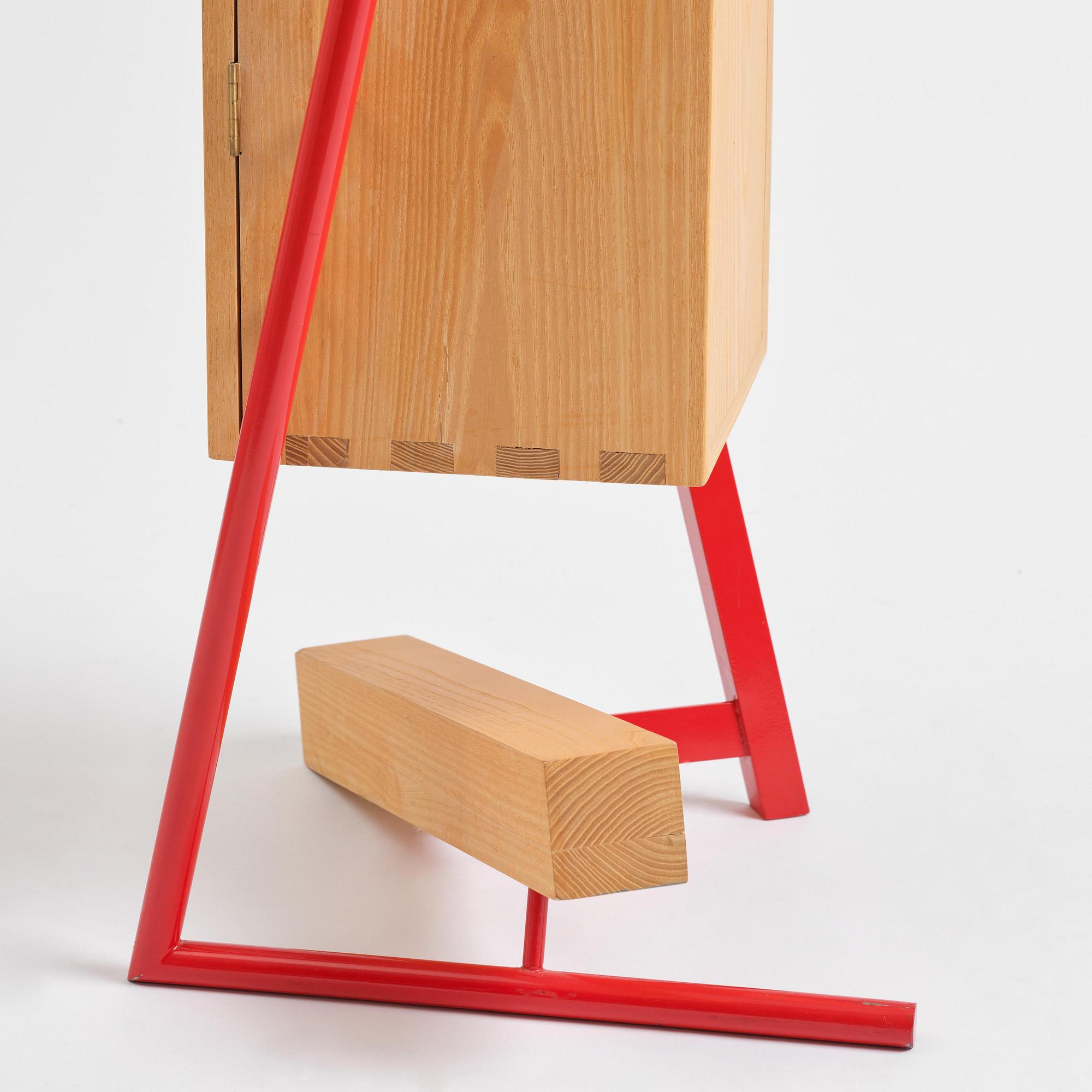 Sigurdur Gustafsson, a “Twist” cabinet, Källemo, Värnamo, 2002.