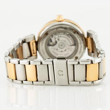 Omega, De Ville, Ladymatic, Co-Axial, "Diamond Dial", wristwatch, 34 mm.