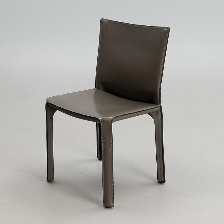 A 21st century chair model 412 CAB for Cassina, Italy.