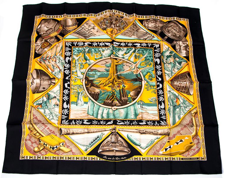 SCARF, "Au Son du Tam-tam", Hermès.