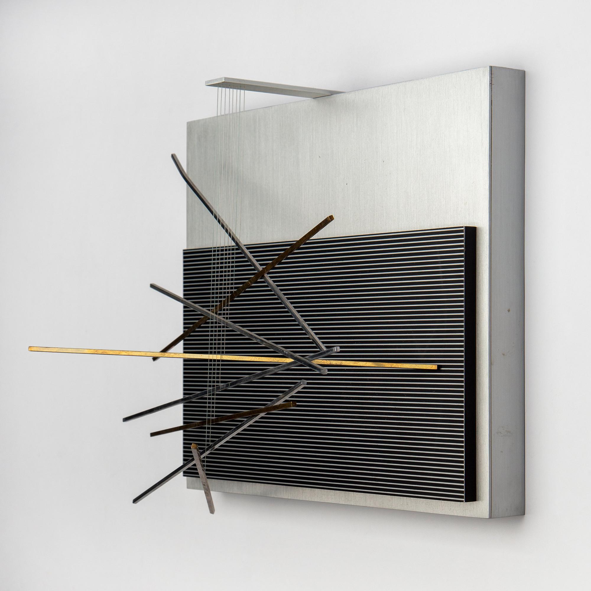 Jesús Rafael Soto, "Vibrations metalliques".