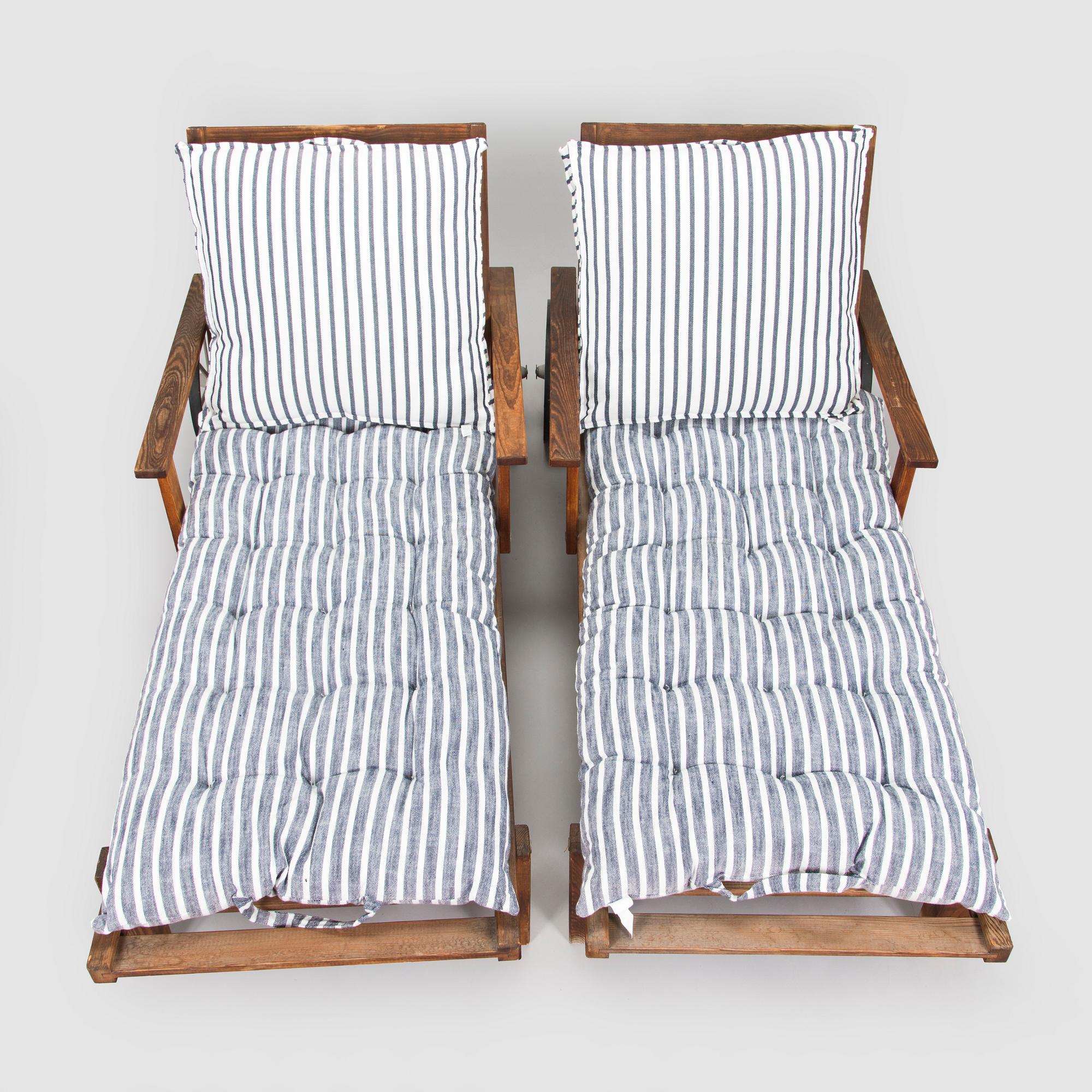 Elsa Stackelberg, a pair of sun loungers, Fri Form, Edsbruk.
