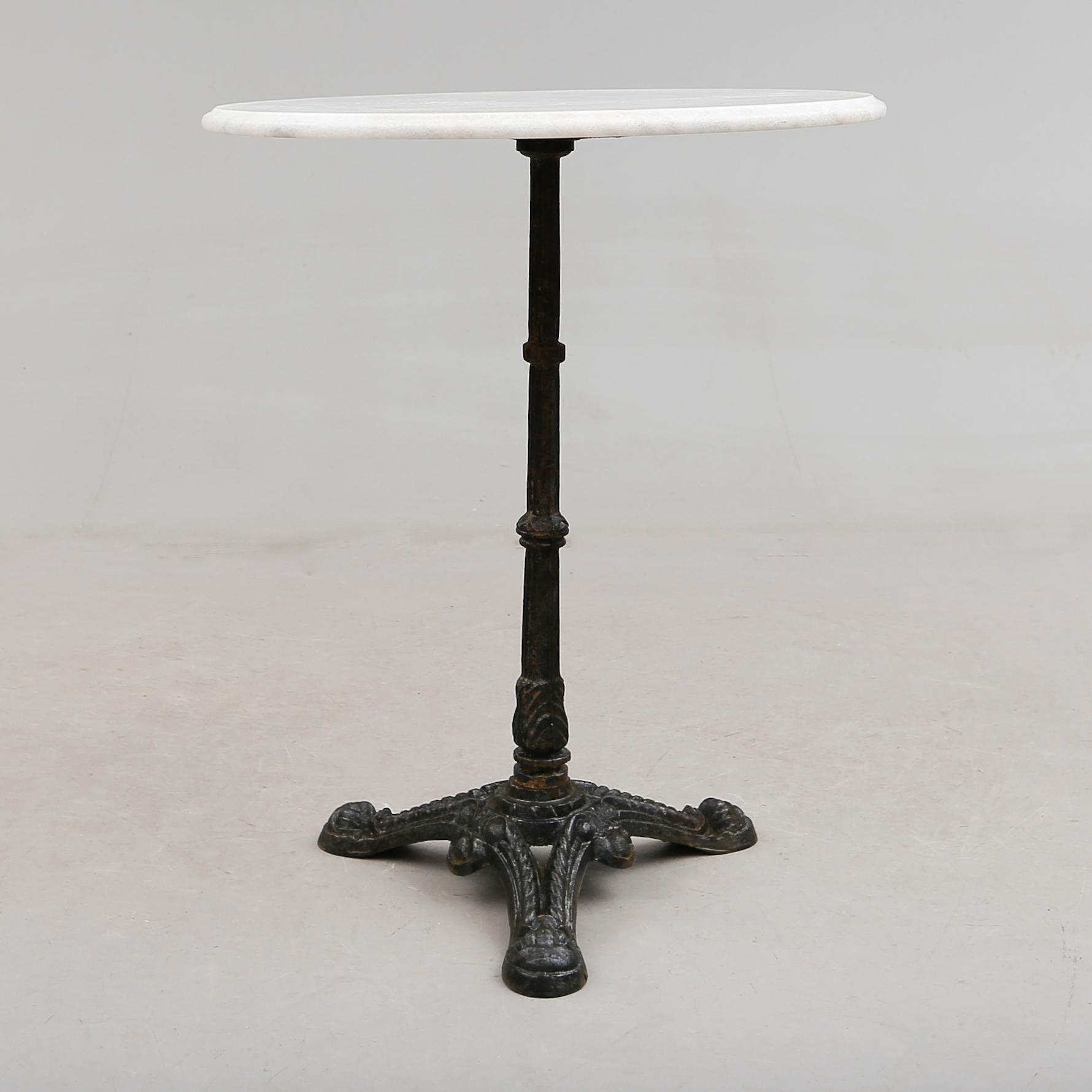 TRÄDGÅRDSBORD, 1900-talets andra hälft.