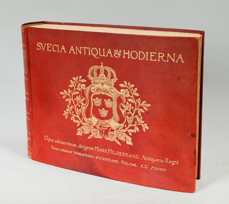 BOK, "Suecia Antiqua et Hodierna", Hans Hildebrand, Walhström & Widstrand, 1899.