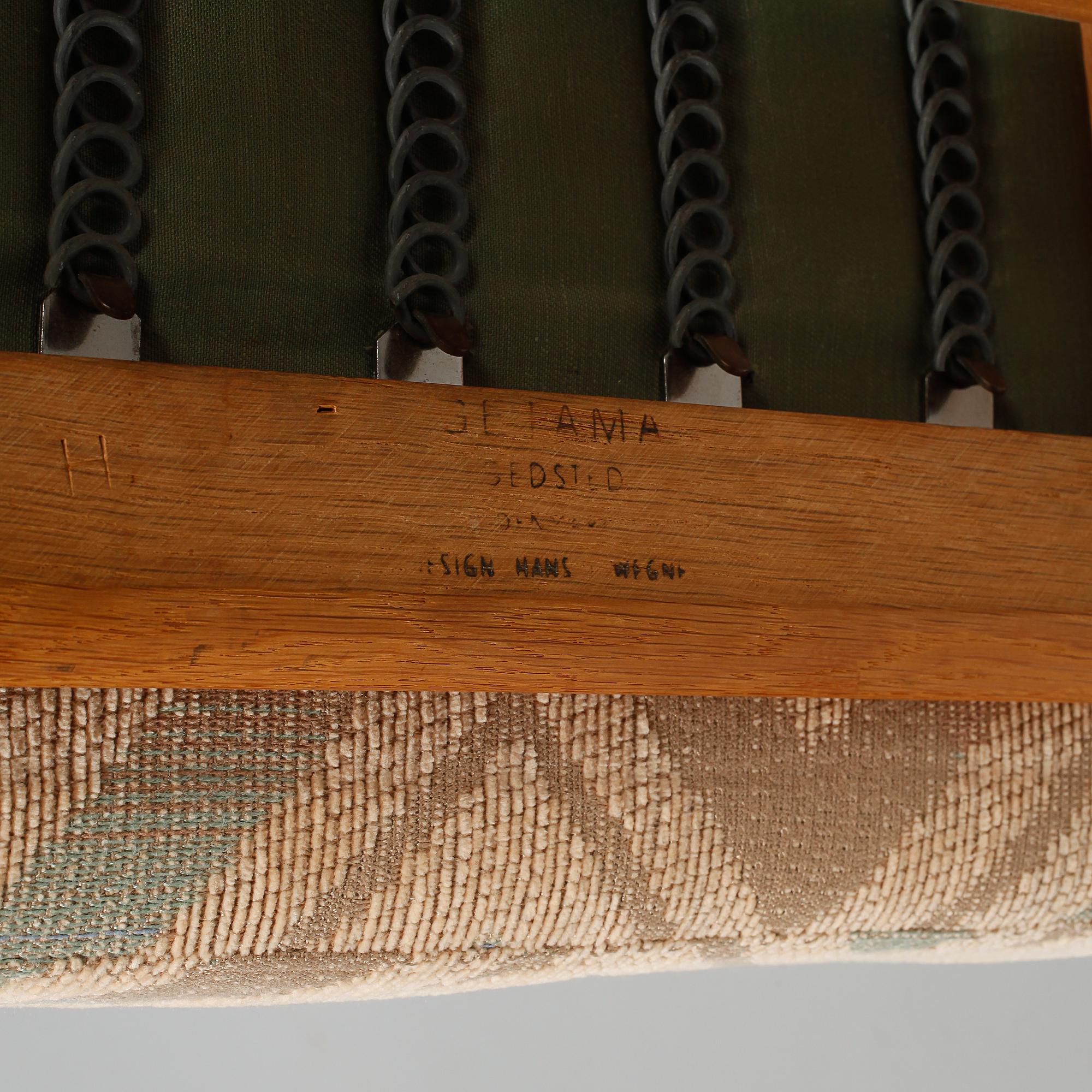 FÅTÖLJER, ett par, "GE-290", Hans J Wegner, Danmark, 1900-talets andra hälft.