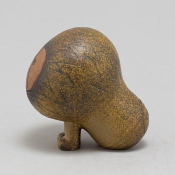 LISA LARSON, figurin, "Lejon midi", stengods, Gustavsberg.