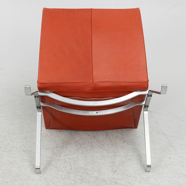 Poul Kjaerholm, fåtöljer, ett par, "PK 22", Fritz Hansen, Danmark, 1983.