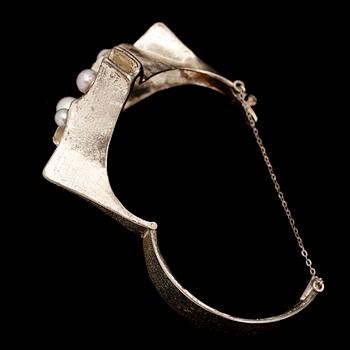 ARMBAND, silver, Björn Weckström.