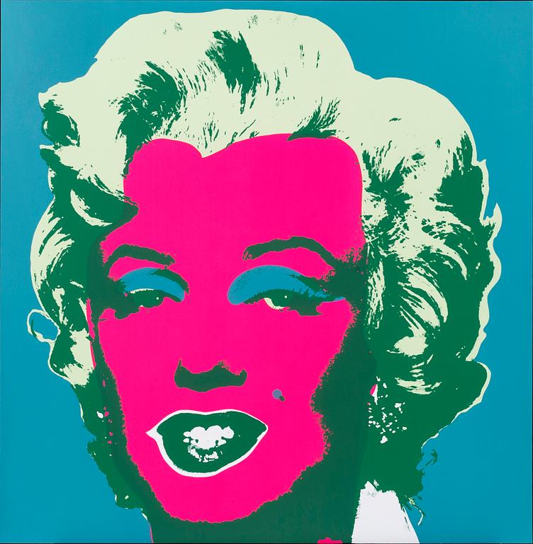 ANDY WARHOL, a set of 10 serigraph published by Sunday B Morning.