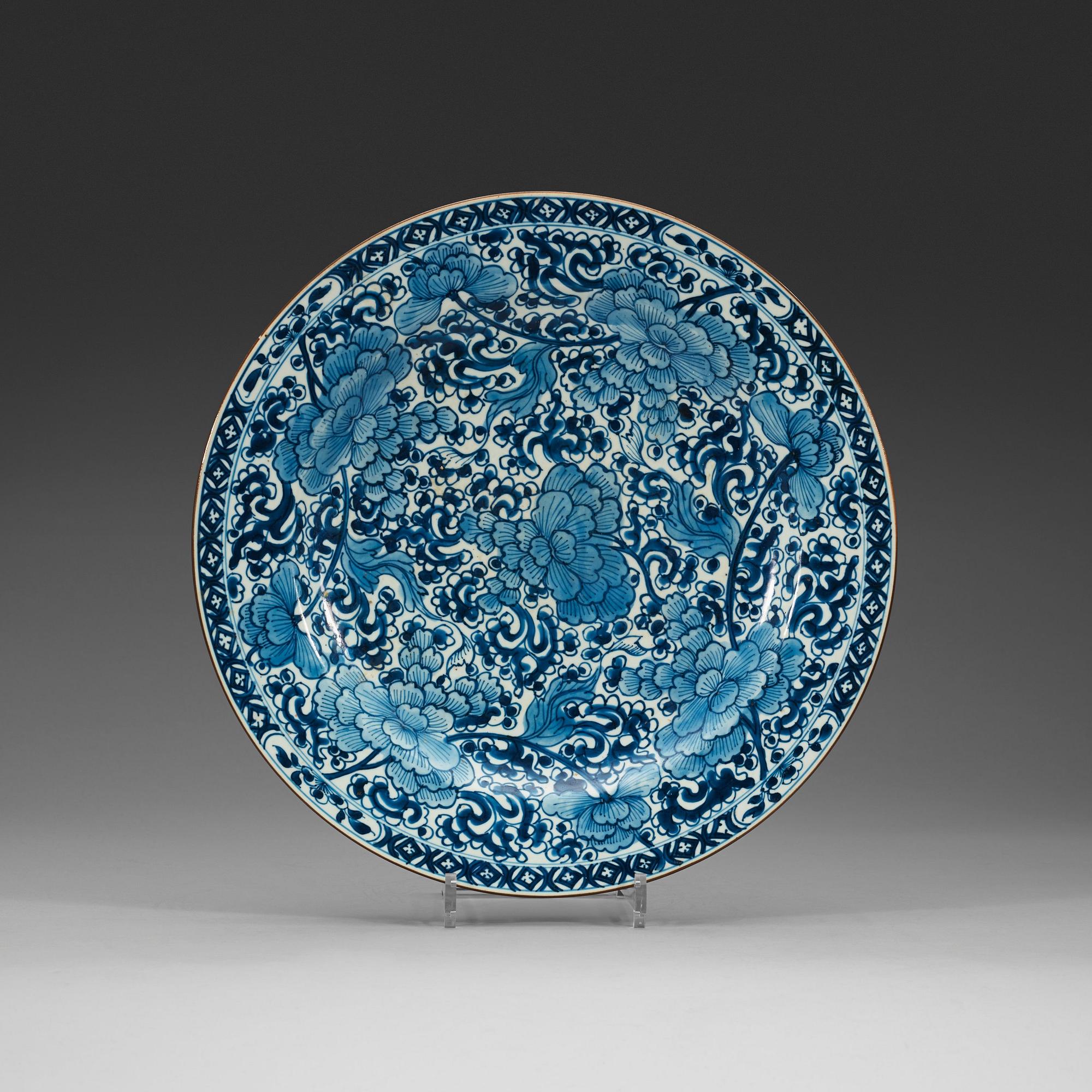 FAT, porslin. Qing dynastin, Kangxi (1662-1722).