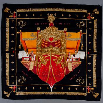 SCARF, "Vue du Carosse La Garèle La Réale", Hermès.