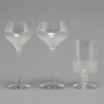 ERIKA LAGERBIELKE, 24 pcs of 'Divine' wine, champagne and water/beer glasses.