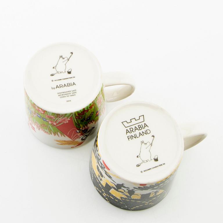 Mugs 8 pcs Moomin characters/Moomin Arabia Finland.