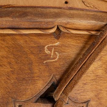 Thore Sunna, drum, Goavddis, signed with hammer and pointer.