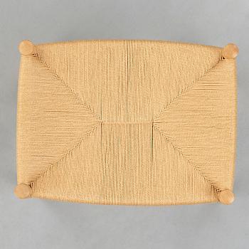 HANS J WEGNER, a "CH53" stool for Carl Hansen & Søn, Denmark.